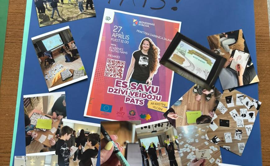 Atašienē aizvadīts projekta “Iedvesmas stacija” noslēguma pasākums “Lielais finišs vai jaunais starts?”
