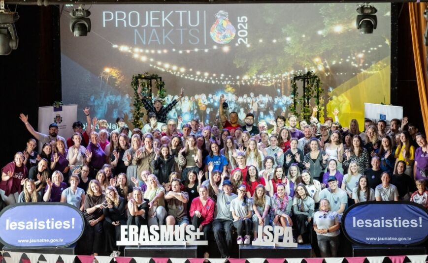 Atklāta pieteikšanās jauniešu pasākumam “Projektu nakts 2026”