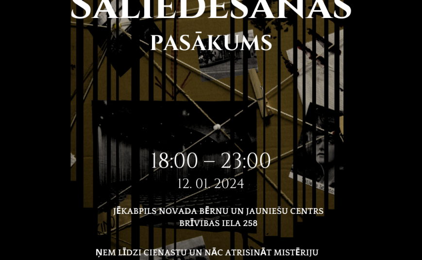 Jēkabpils jauniešu dome aicina uz Jēkabpils novada jauniešu saliedēšanās pasākumu