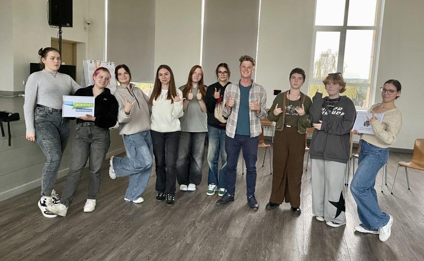 Jēkabpils 2. vidusskolā aizvadīta projekta 