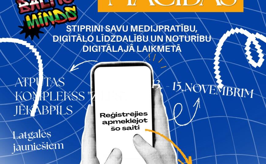 Medijpratības mācības Latgales jauniešiem JĒKABPILĪ!