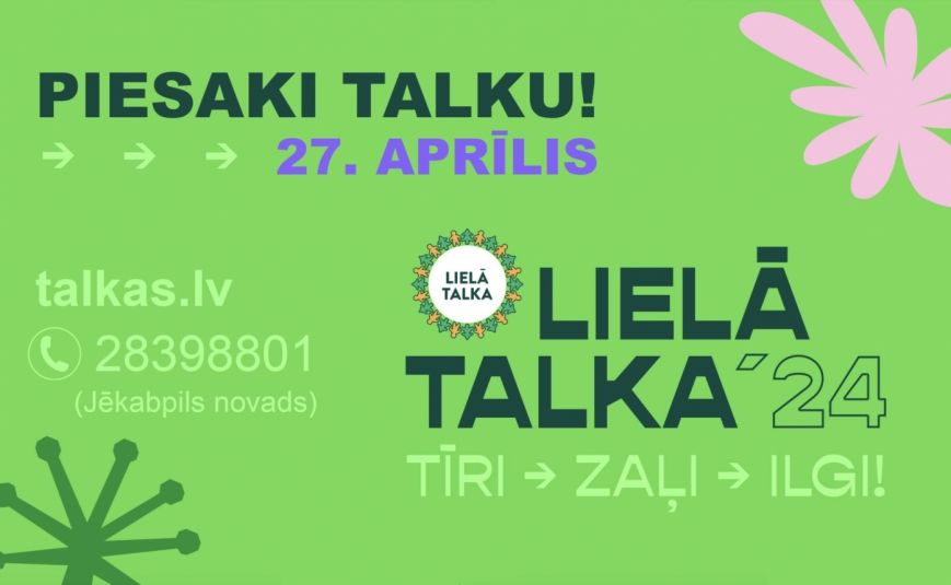 Lielā Talka Jēkabpils novadā