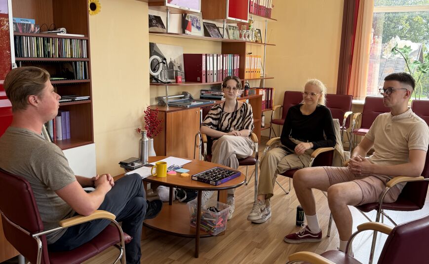 Jēkabpils jauniešu mājas 1.0. jauniešu projekta komandas koučinga sesija kopā ar treneri Reini Širokovu
