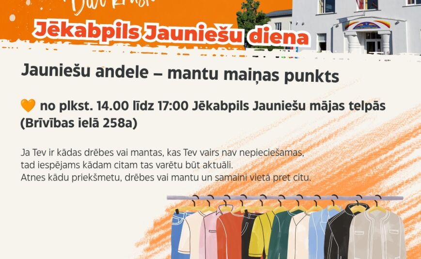 Jauniešu andele- mantu maiņas punkts