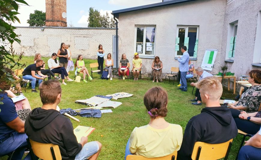 Jēkabpils pilsētas jauniešu un Jēkabpils novada lēmumu pieņēmēju un ekspertu dialoga aktivitāte – SA-TIK-ŠA-NĀS