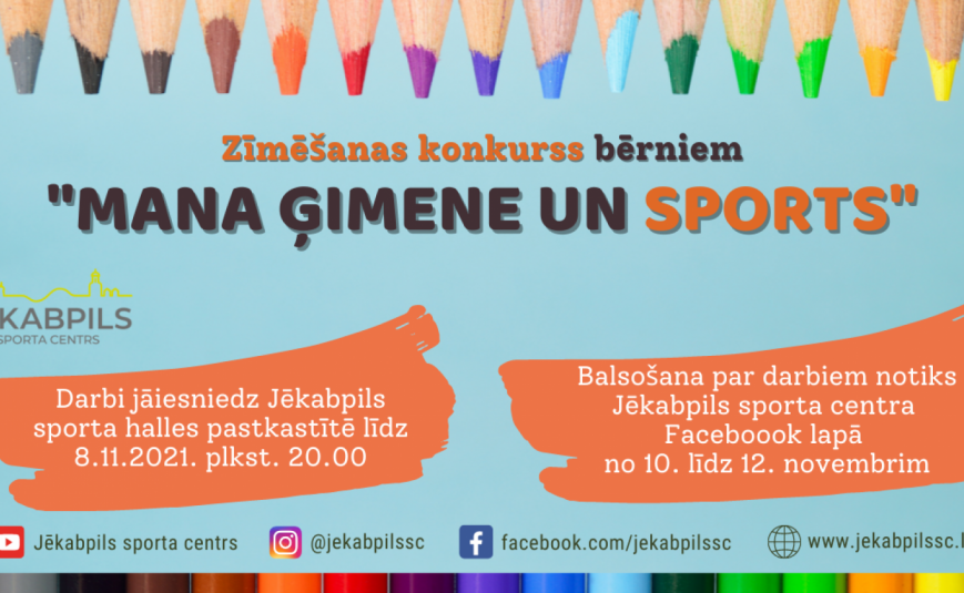Piedalies zīmējumu konkursā 