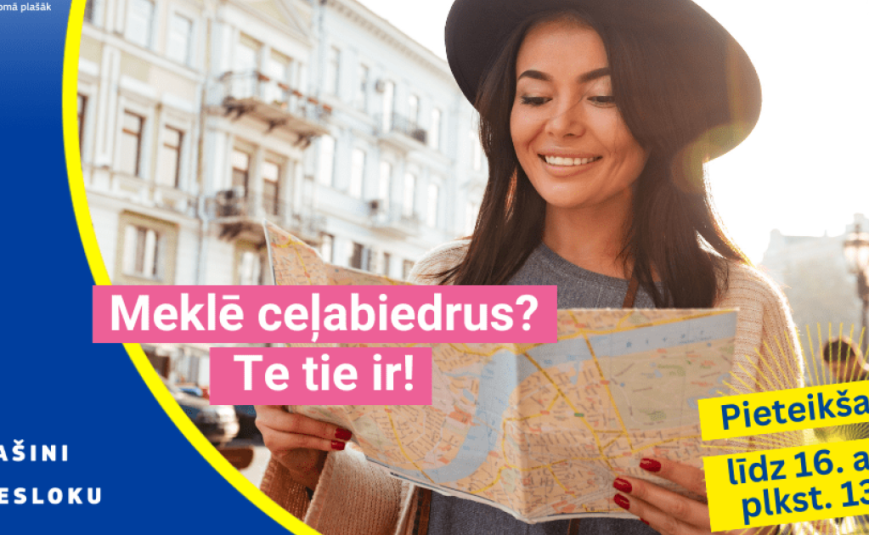 Sākusies jauniešu pieteikšanās iniciatīvas “DiscoverEU” bezmaksas ceļošanas kartei Eiropas izzināšanai
