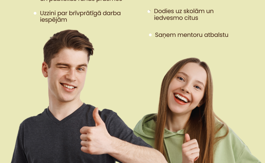Kļūsti par jauno līderi, piesakies vēstnešu programmai