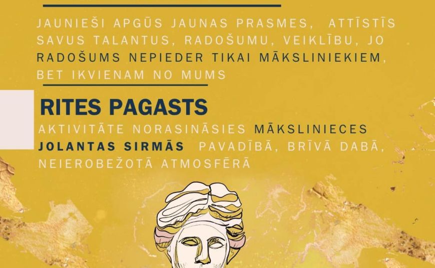 Aicinām jauniešus uz projekta “Izzini sevi – Iepazīsti citus!” aktivitāti “Mākslas darbnīca”