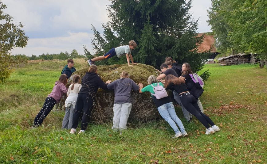 Atašienes skolā aizvadītas pirmās projekta “JĀ draudzībai” aktivitātes 