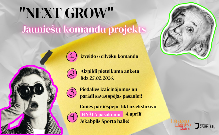 jauniešu komandu projekts 